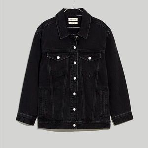 Madewell The Oversized Trucker Denim Jacket